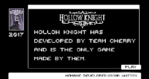 play Pixels Of The Past: Hollow Knight Edition