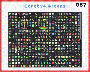 play [057] Godot V4.4 Icons