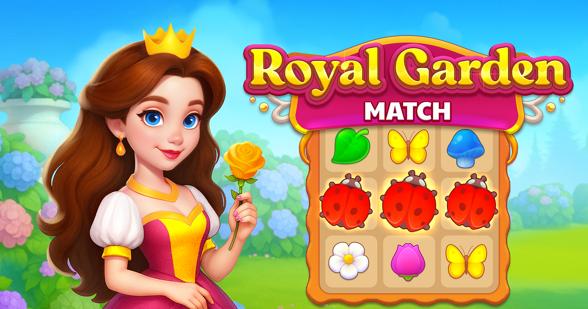 play Royal Garden Match