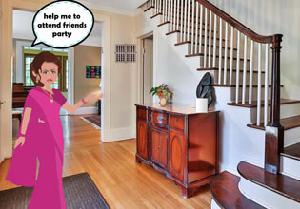 Leena Attend Friends Party game