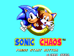 play Sonic Chaos - Sega Master System - Amy Rose Hack