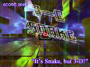 play 3-D Snake
