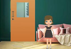 play Little Girl Searching Robot