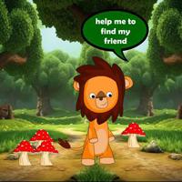 Find The Lion Friend game