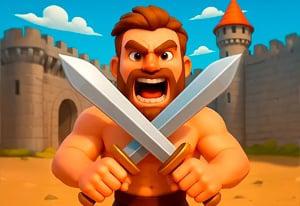 Half Fight Sword game