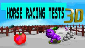 Horse Racing Tests 3D game