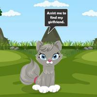 Help To Find Cat Girlfriend game