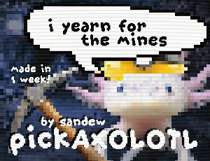 play Pickaxolotl
