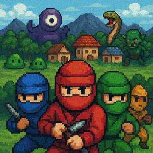 play Ninja Legends: Monster Siege