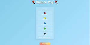 play Balloon Pop Game