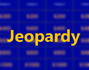 Jeopardy game