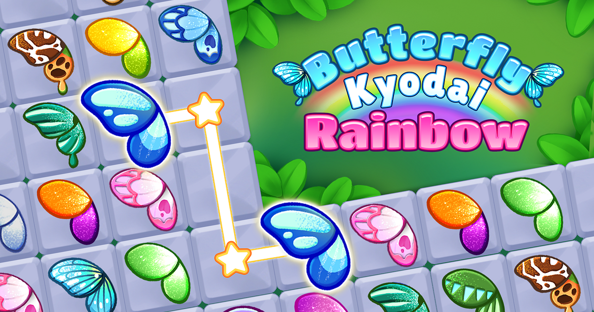 Butterfly Kyodai Rainbow game