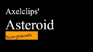 Axelclips' Asteroid game