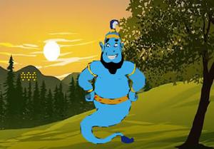 Escape From Wonder Genie Land game
