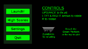 play Asteroid Avoider V0.4
