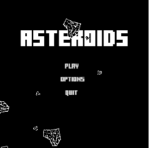 play Asteroids