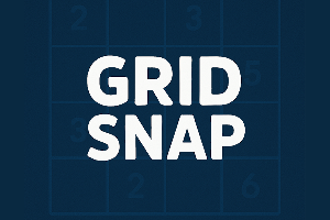 Grid Snap game