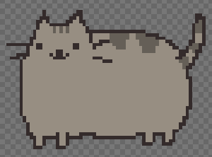Pusheen Is Hungry game