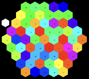 Color Hex Maze game