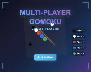 play Multi-Player Gomoku