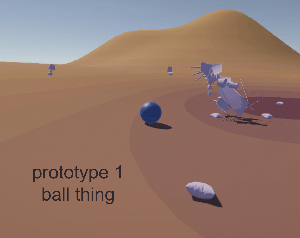 Prototype 1 - Ball Thing game