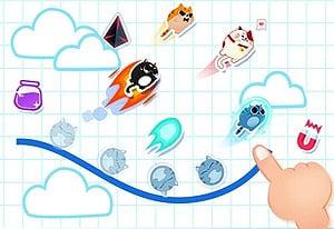 Cat Ball Flying Cat game