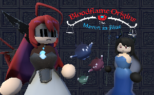 Bloodflame Origins: The Maven In Blue [Hololive Fangame] game