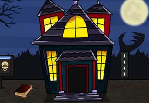 Help The Halloween Cat Rescue From Cage game
