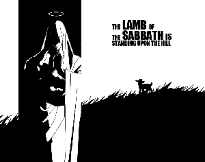The Lamb Of The Sabbath Is Standing Upon The Hill game