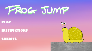 Frog Jump game