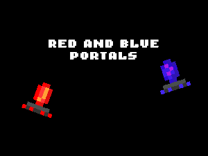 Red And Blue Portals game
