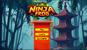 Ninja Frog Platformer 2D game