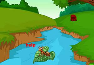 Help River Stuck Ant game