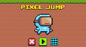 Pixel Jump game