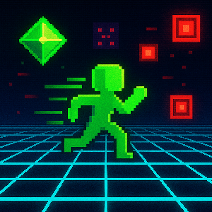 Grid Runner game