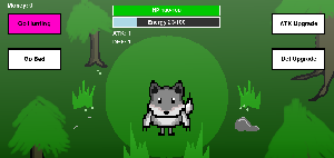 Little Wolf Growing (Not Finish) :) Game Jam game