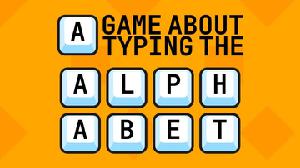 A Game About Typing The Alphabet game
