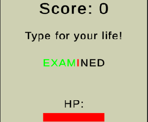 play Type For Your Life!