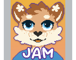 Jam - Gb Color Character Badge game