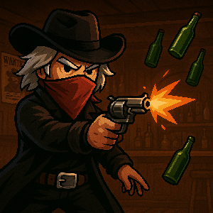 play Cowboy Shooter: Bottle Challenge