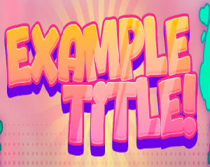 play Example Title