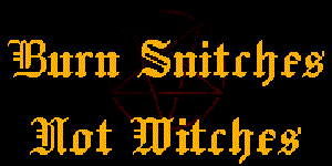 play Burn Snitches Not Witches