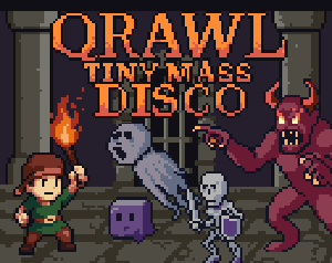 Qrawl: Tiny Mass Disco game