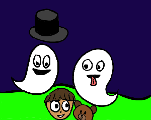 play Silly Ghost Game