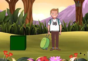 Find Tourist Man Car game