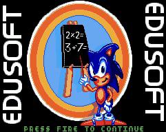 Sonic’S Edusoft game
