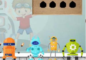 Robot Room Escape game