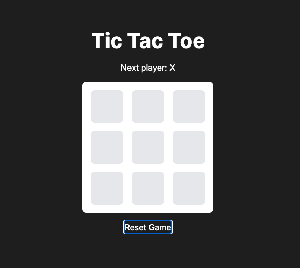 play Tic Tac Toe