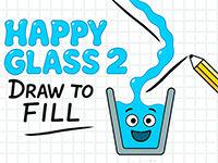 Happy Glass 2 - Draw To Fill game