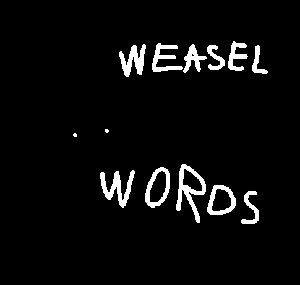 play Weasel Words